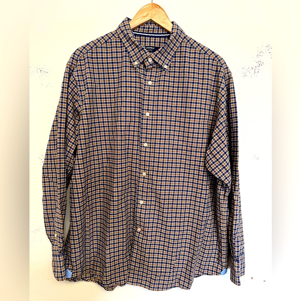 Cremieux shirt 100%cotton